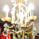Grapefruit chandelier