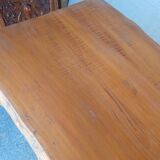 Bistro table with brutalist plane tree top for 4 people.