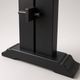 Wooden table with a black patina and two extensions – 180 to 260 cm