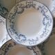 Set of 6 deep plates Model Mozart Sarreguemines