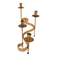 Mid-century modern metal candlesticks by Gunnar Ander for Ystad-Metall, Sweden, 1960s