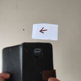 Antique mirror with roses