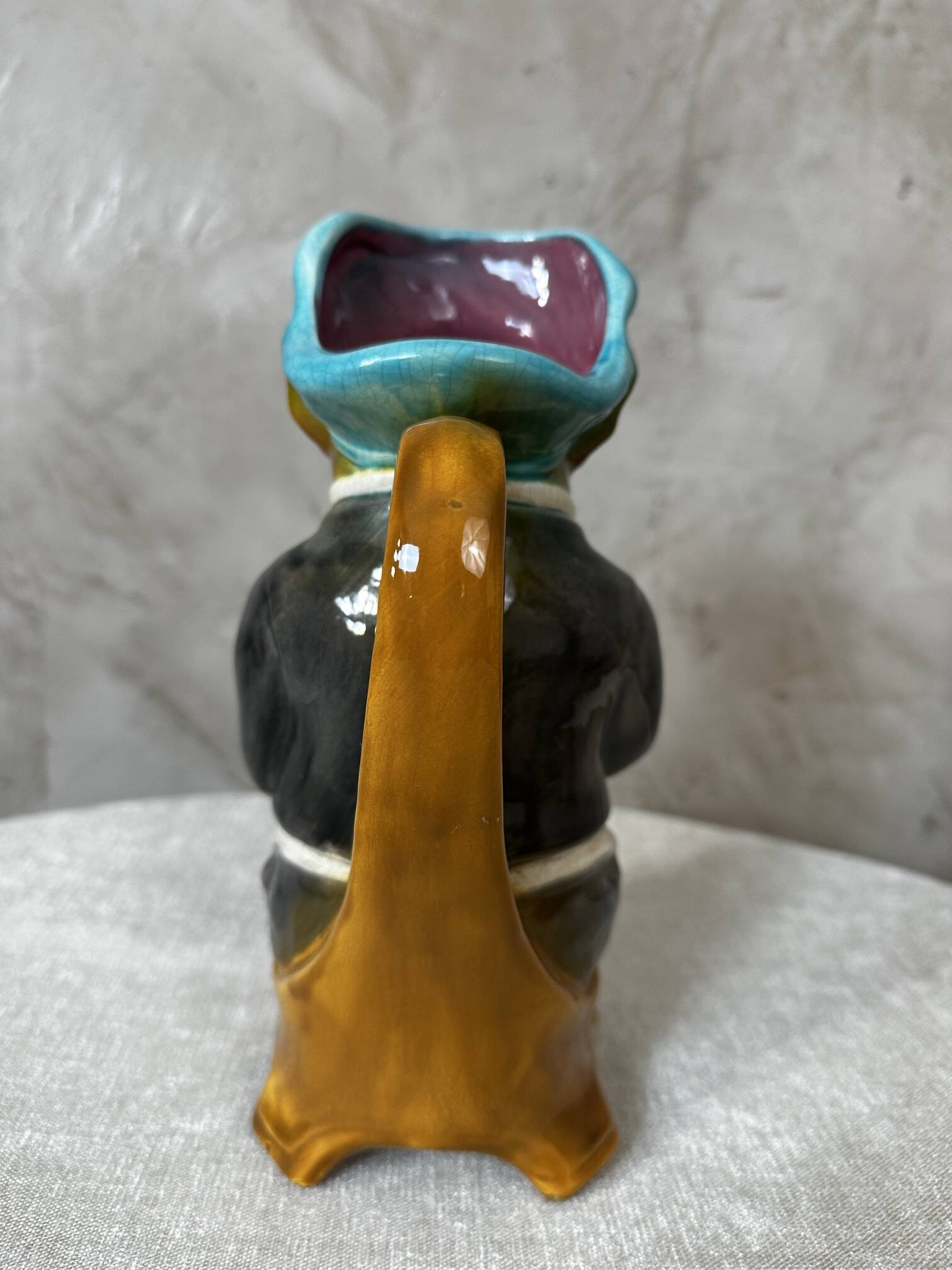 Pig earthenware jug