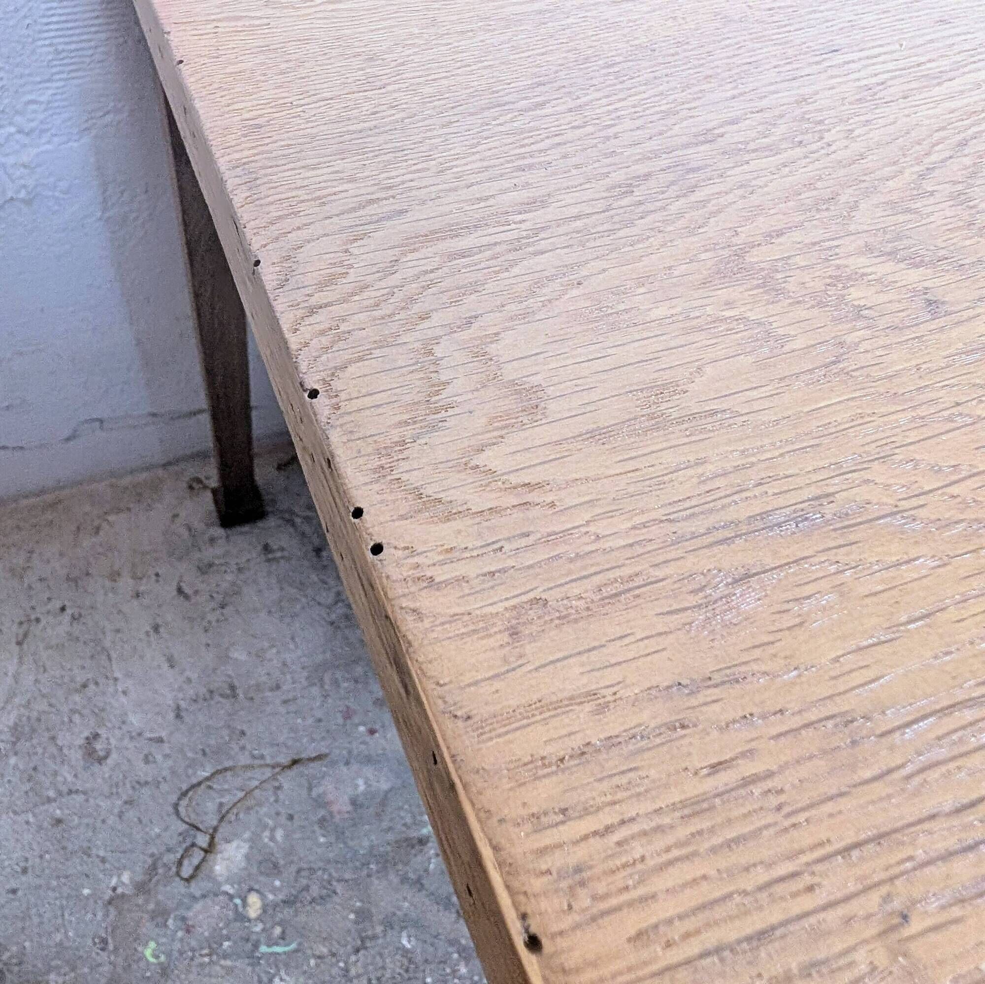 Vintage oak desk