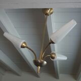 Three-burner chandelier