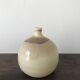 Artisanal ceramic ball vase lamp base, Laroquebrou pottery