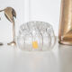 Vintage glass flower pick VMC Reims