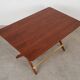 Folding teak table, Danish design, 1970s, made in Denmark