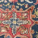 Tapis ancien portugais point arraiola 168x258 cm