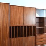 Mid-Century MTP Teak Wall Unit by M. Grabiński for IKEA, Set of 3