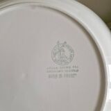 Set of 12 fish plates from the Moulin des Loups factory in Orchies