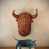 Rattan bull head