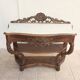 Console from the Napoleonic III era in walnut.