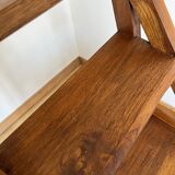 Wooden stepladder chair