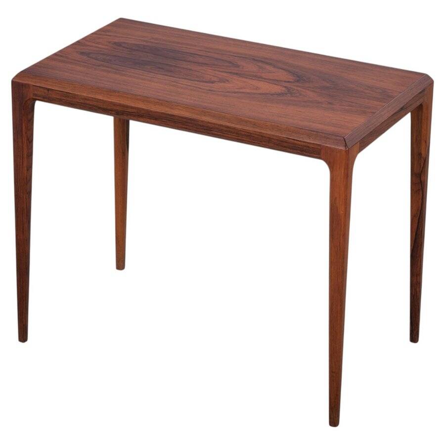 Rosewood Side Table by Johannes Andersen for Silkeborg Møbelfabrik, Denmark, 1960s