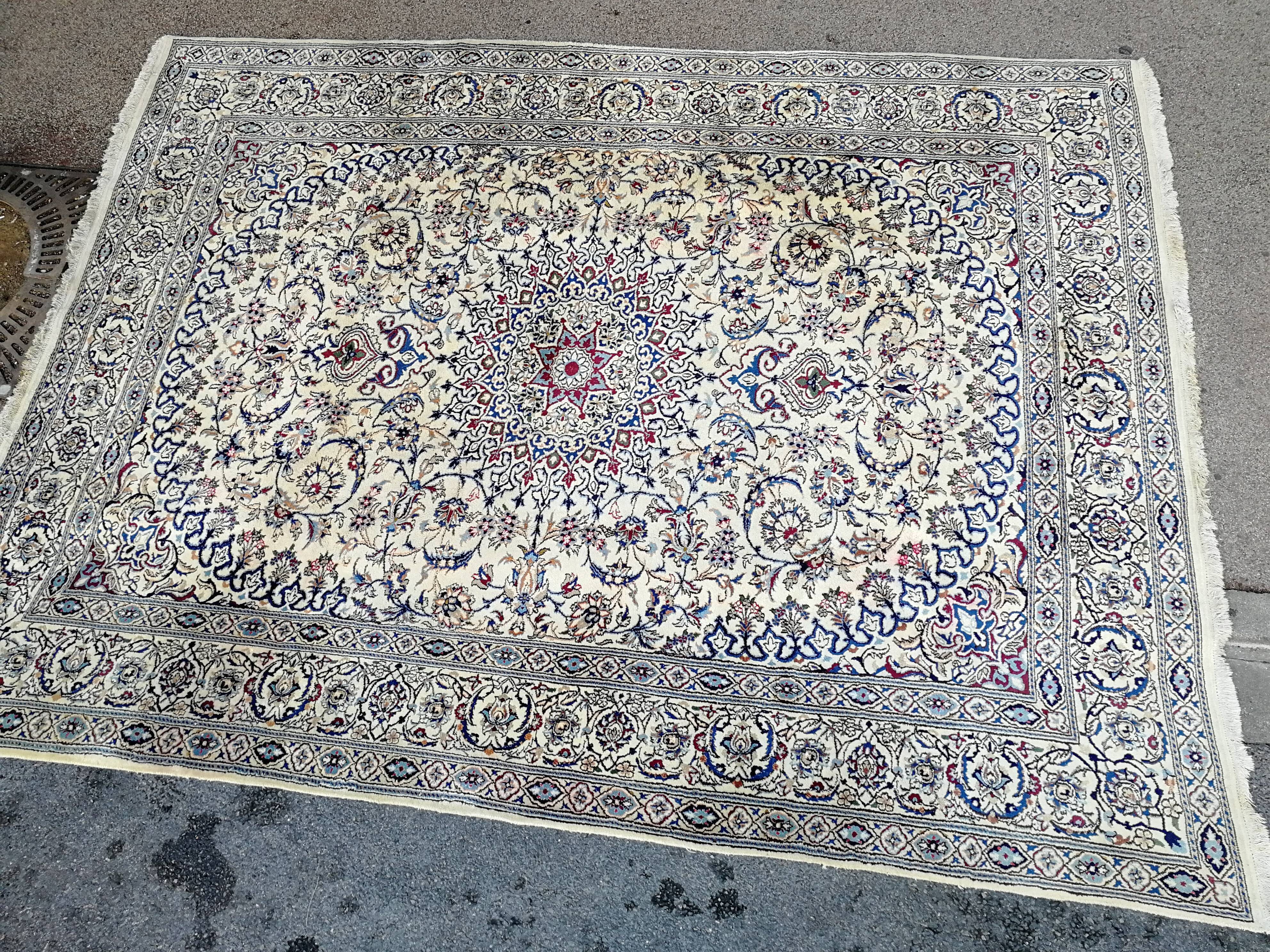 Very large persian oriental carpet handmade