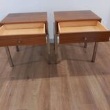 Bedside tables 2 pieces 70s Italy