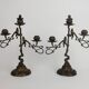 Paire de chandeliers Art Nouveau