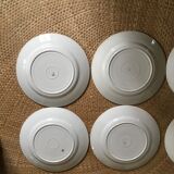 Series of 8 flat plates