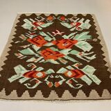 Turkish square kilim 165x150 cm wool
