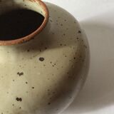 Vallauris le tesson 1970s pyrity sandstone vase