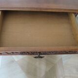 Vintage Louis XV style chest of drawers in citron wood veneer