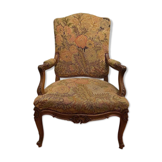 Fauteuil à la Reine, époque Régence, XVIIIème siècle