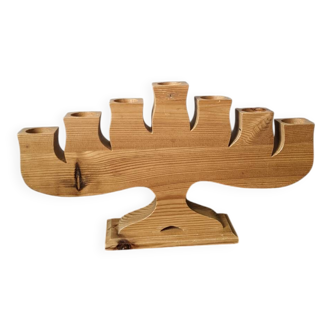 Vintage artisanal Swedish chandelier