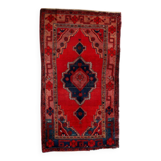 Antique 1920s Persian Malayer rug 127cm x 220cm - 1C1252