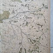 Engraved map of the elections of Tours, Amboise, Loches, Loudun... Jaillot 1711