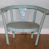 Fauteuil enfant Baumann bleu, 1940