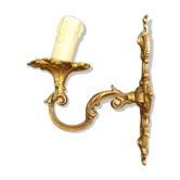 Applique murale rocaille bronze style Louis XV