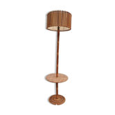Grand vintage lamppost in rotin with tablet
