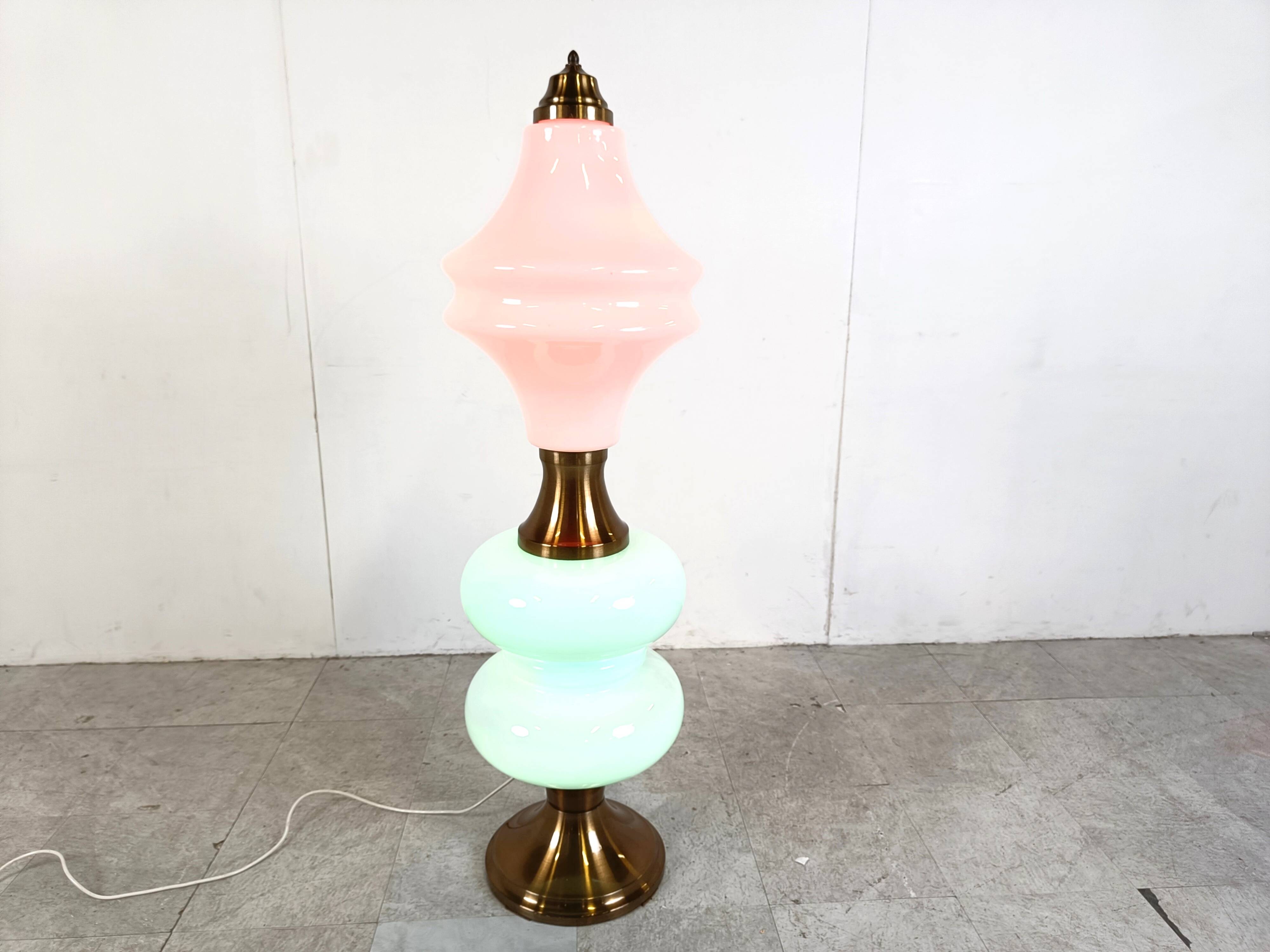 Vintage floor lamp by Mazzega, 1960s