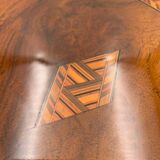 Writing Casket Box in Walnut with Inlays, England, Late 19th Century