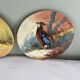 Set of decorative plates