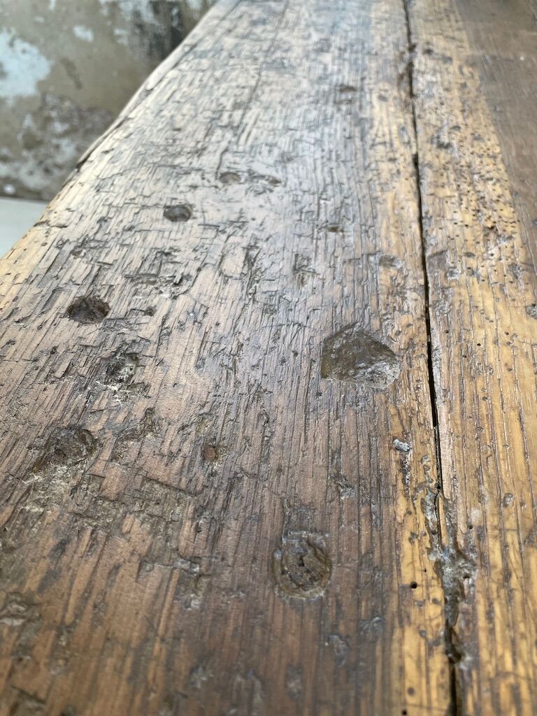 Established former brutalist console oak pine