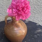 Carafe, Cruche, gargoulette en gres vernissé, made in france, vintage