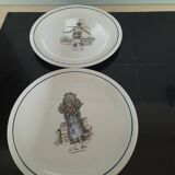 Duo of Moulin des Loups serving dishes