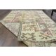 Vintage Turkish Oushak Handmade Wool Cotton Yellow Area Rug 119X210