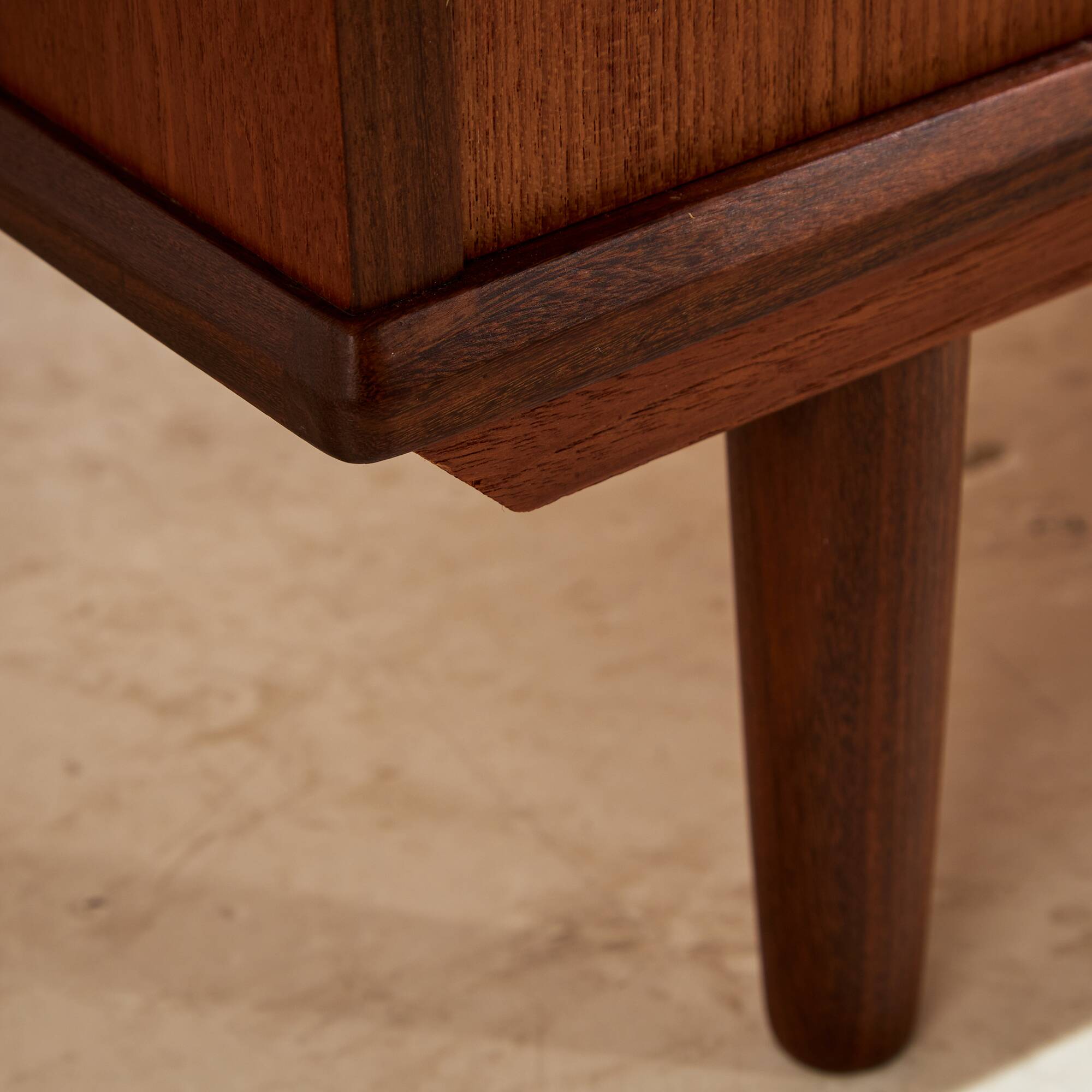 Restored teak dresser