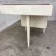 Sixties desk in wood and glass