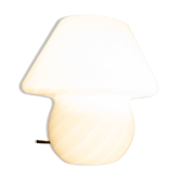 Set of 2 Mushroom Table Lamps by Venini for Mazzega, Italy, 1960s