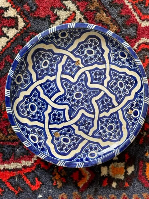 Duo of Berber ceramic cuts