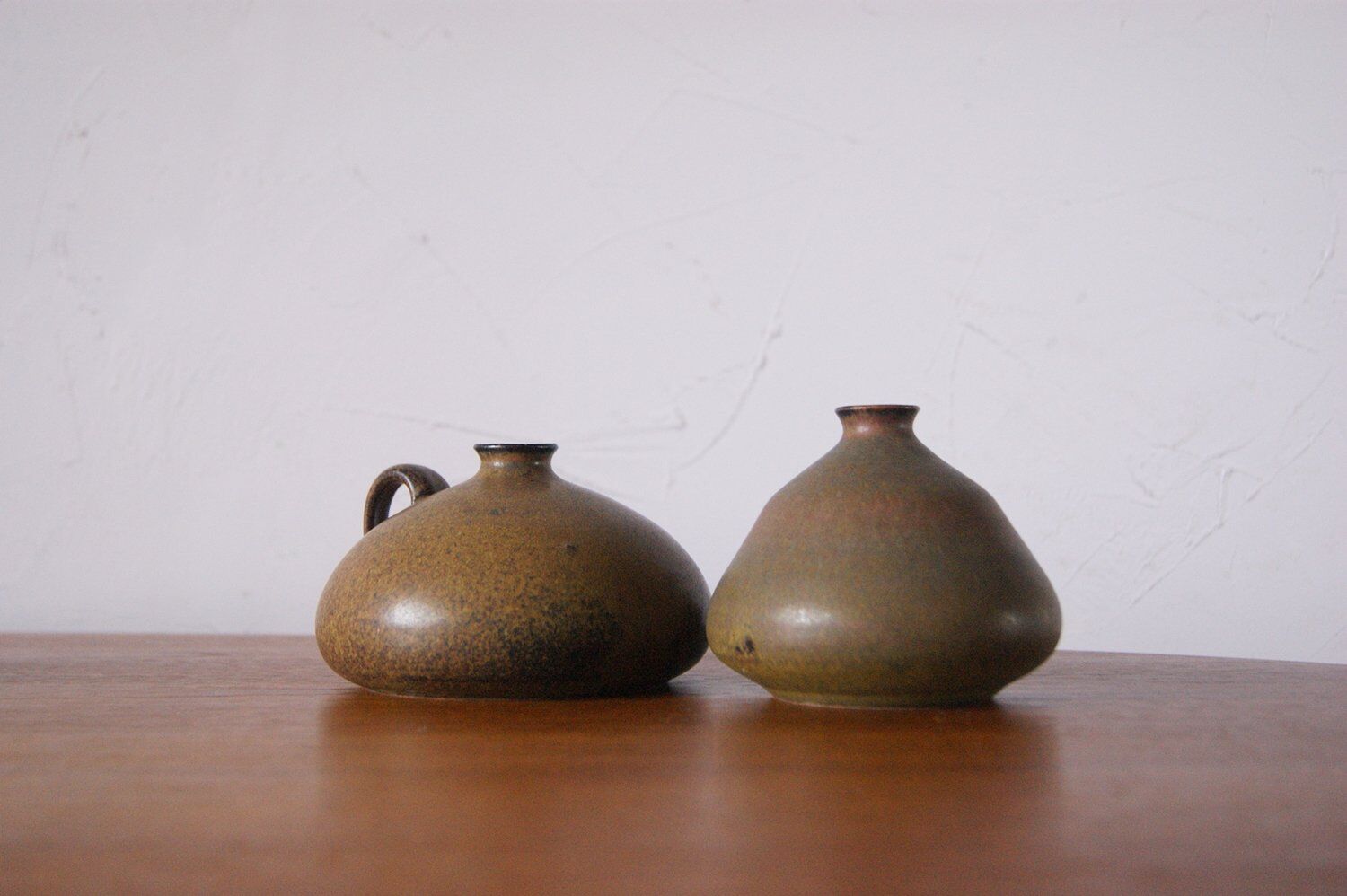 Ceramic Vases by Gisela & Walter Baumfalk for Töpferei Baumfalk, Set of 2
