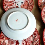 12 Japanese plates from the 50s
