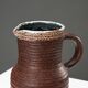 Pitcher in chamotte earthenware, Accolay circa 1960