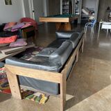Set of 3-seater, 2-seater and 1-armchair sofas, Knoll Bastiano model,