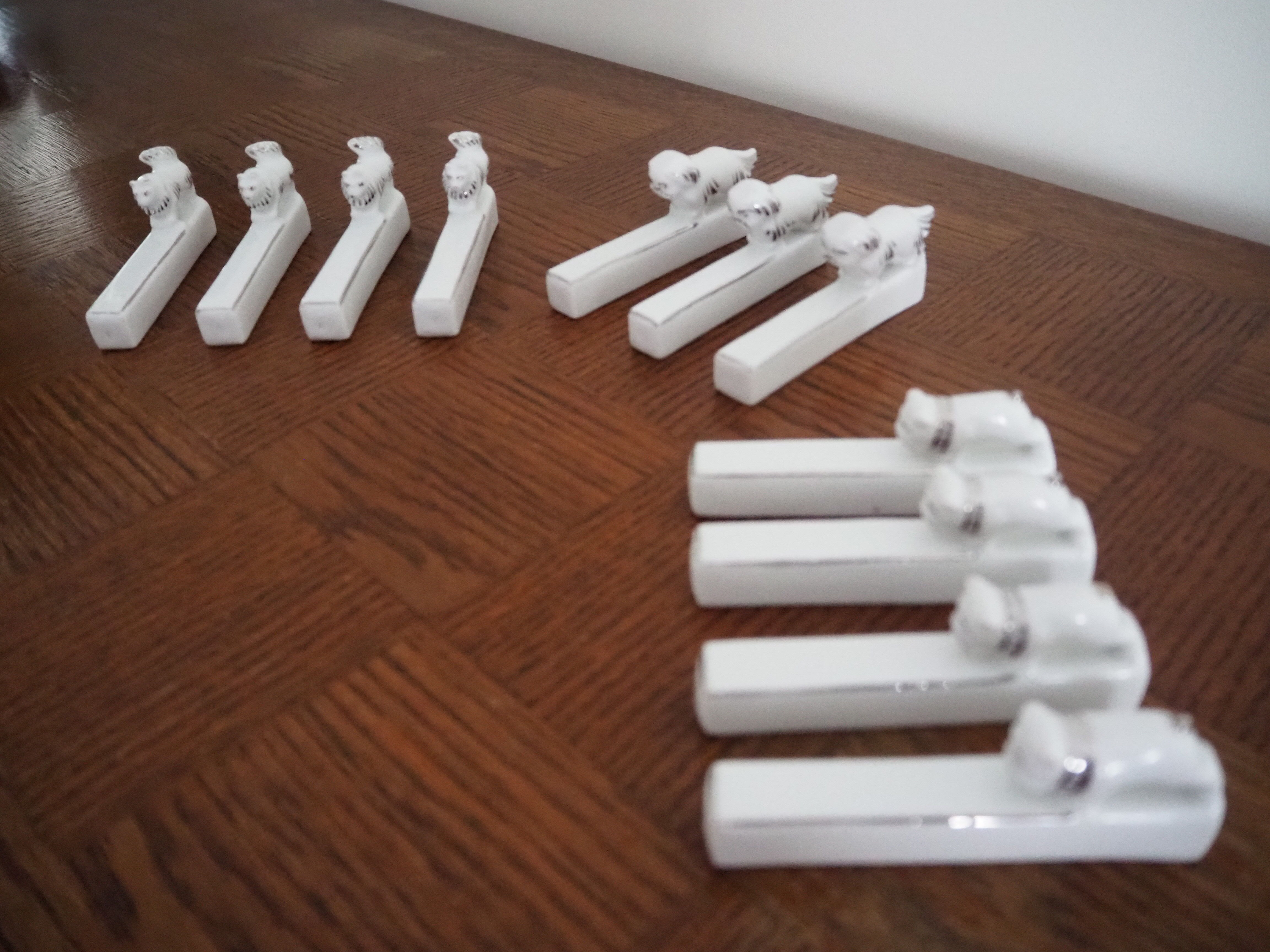 11 canine knife holders – Limoges - ht - France