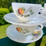 Arcopal Fruit of France Vintage Mugs